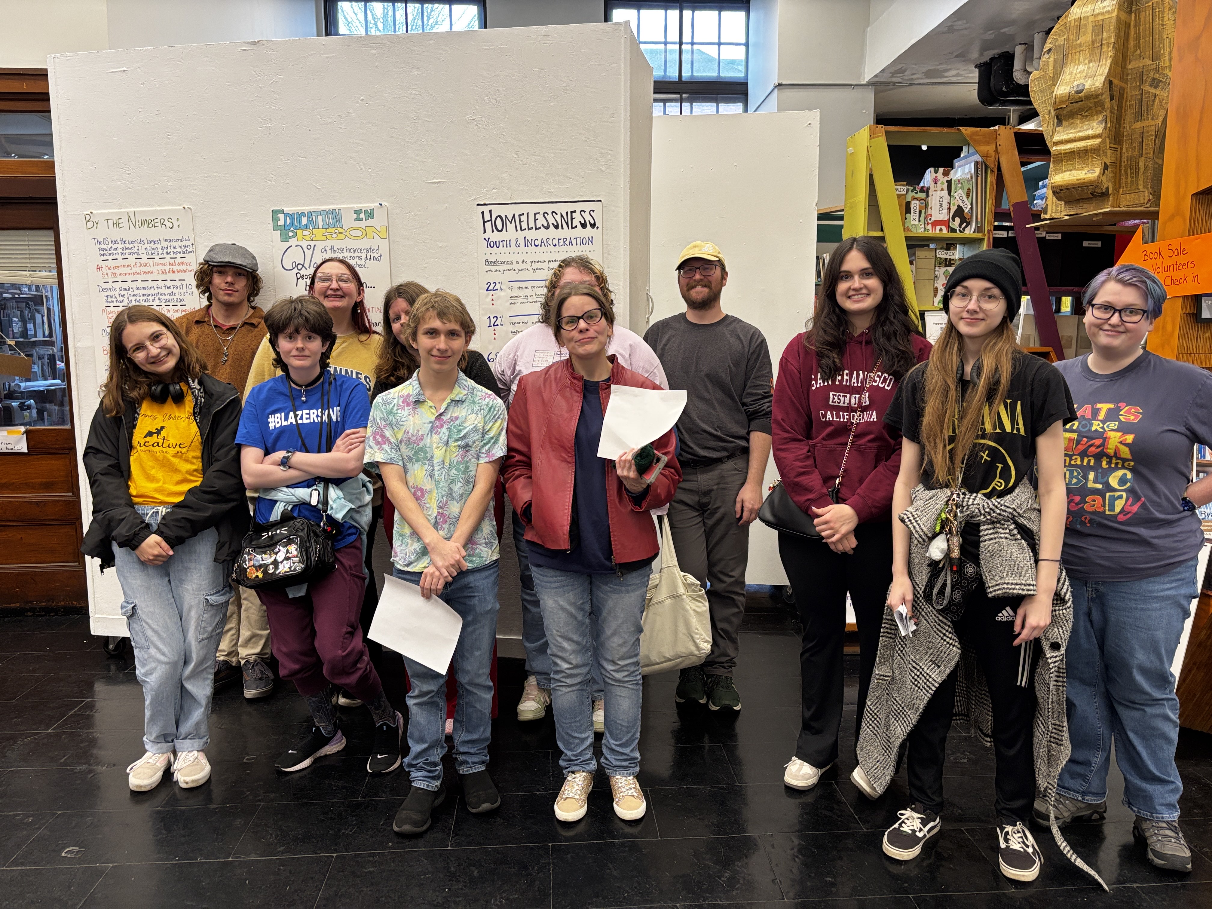 creative writing students