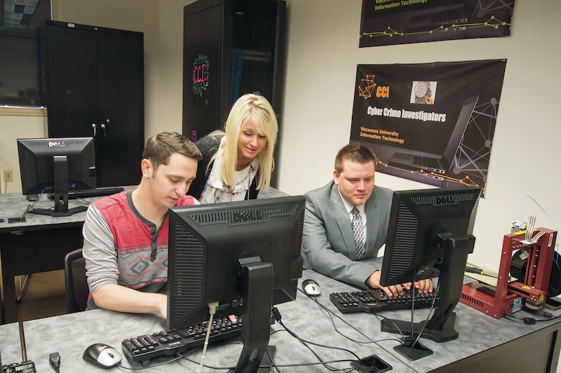 prof lederman helping it students