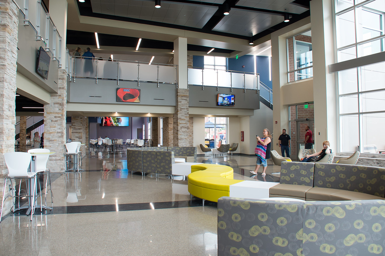 Jefferson Student Union from the first floor