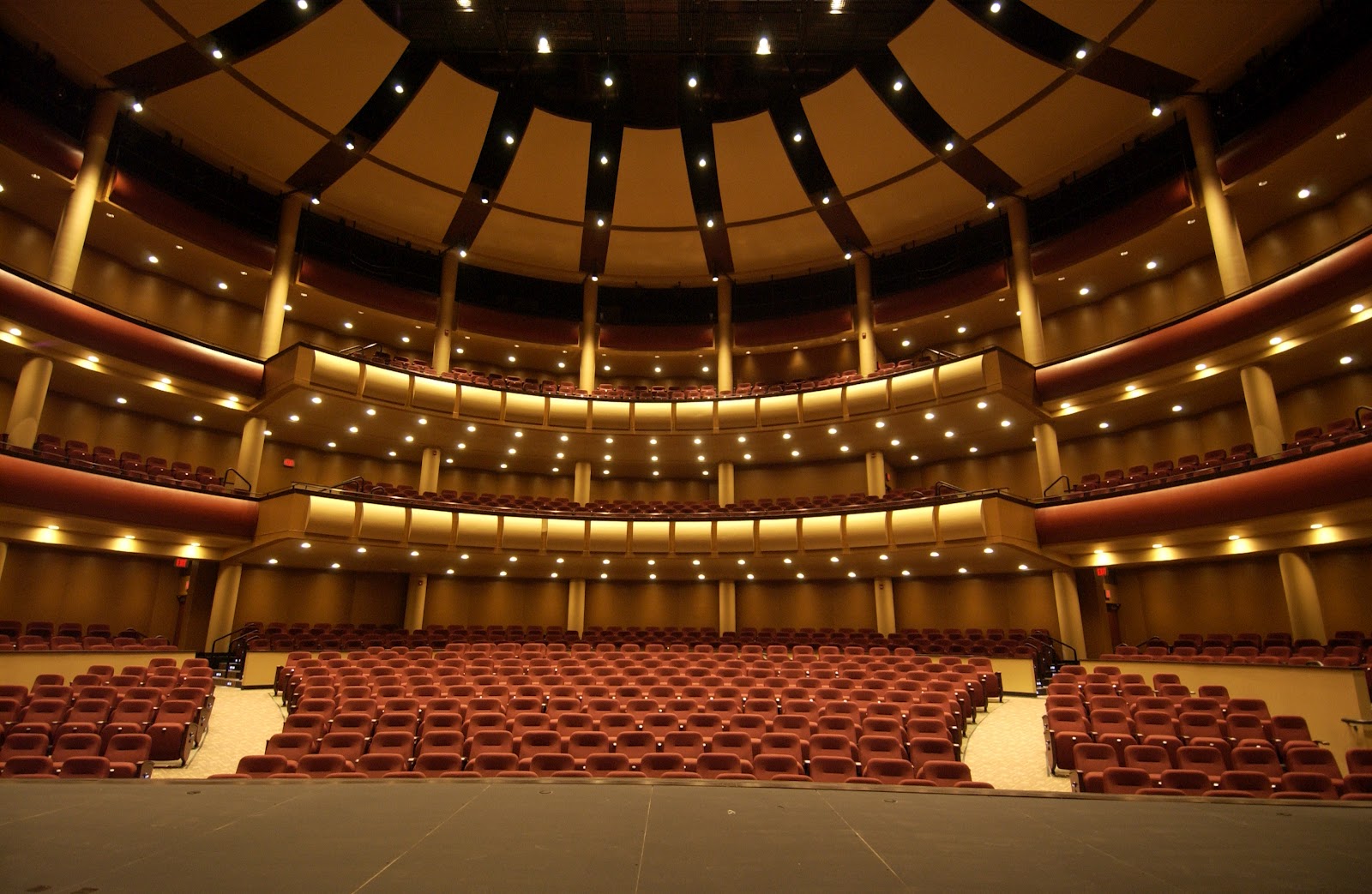 red skelton theatre seats