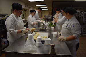 chefs in kitchen