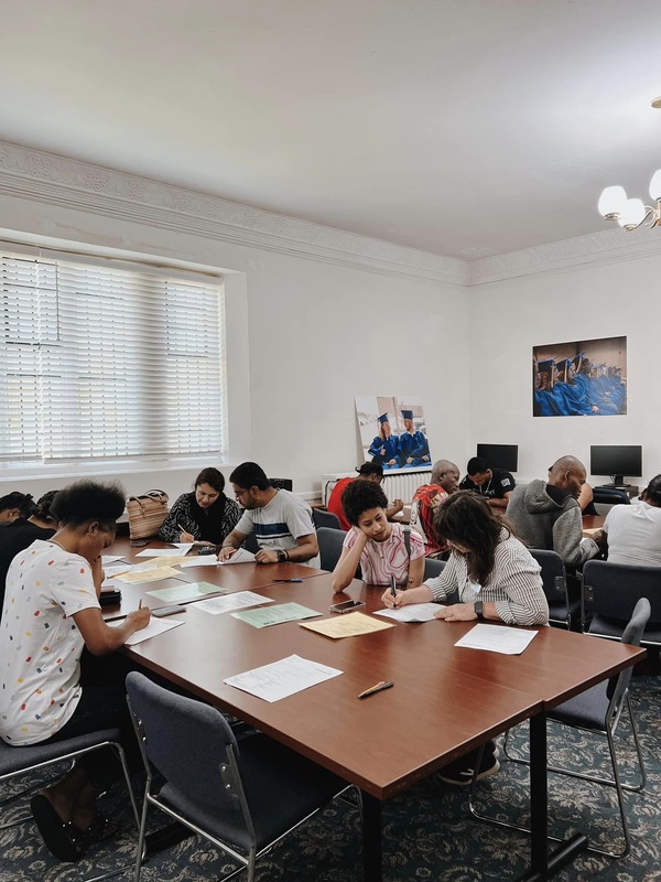 Vincennes University Adult Basic Education English Classroom