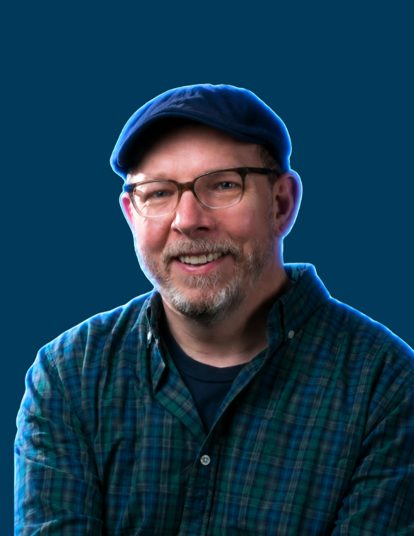 Christopher Schneberger, an Assistant Professor in Art at Vincennes University. 